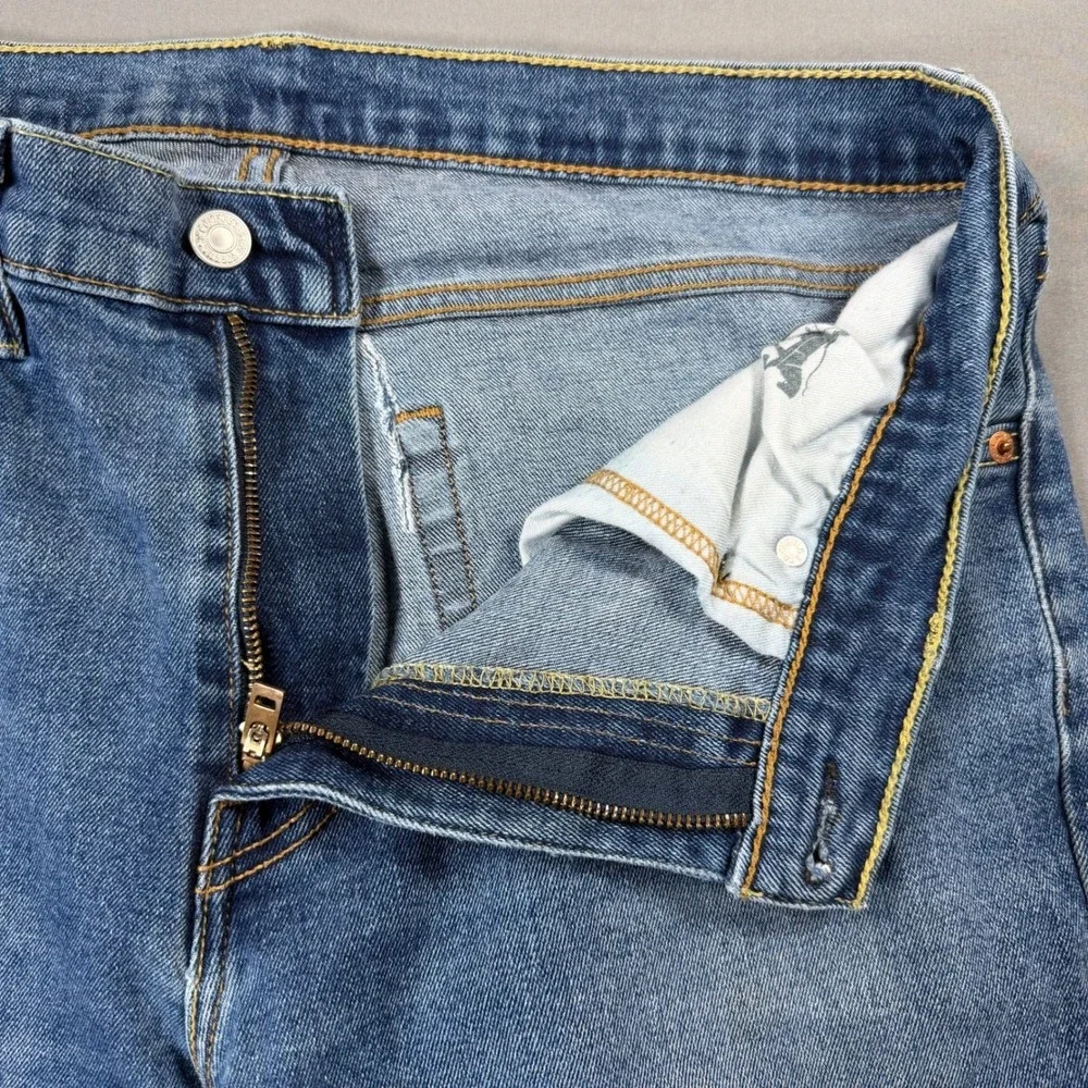 Levi's 527 Bootcut Jeans Mens 34x32 Blue Medium Wash Denim Western Cowboy